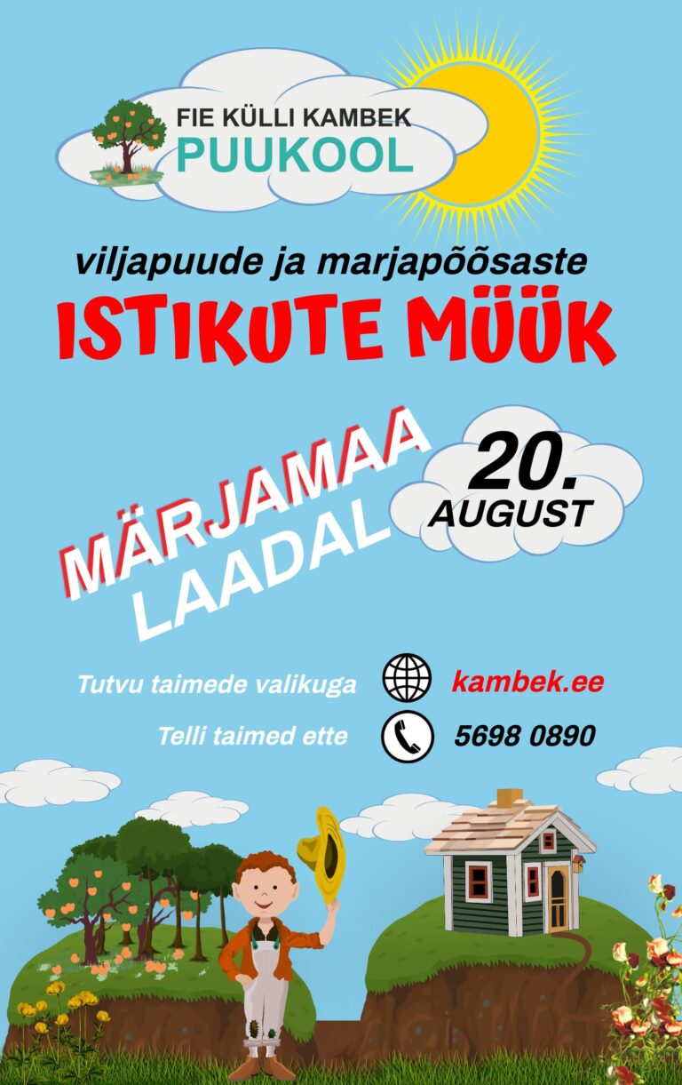 20.08.2024 Märjamaa laat