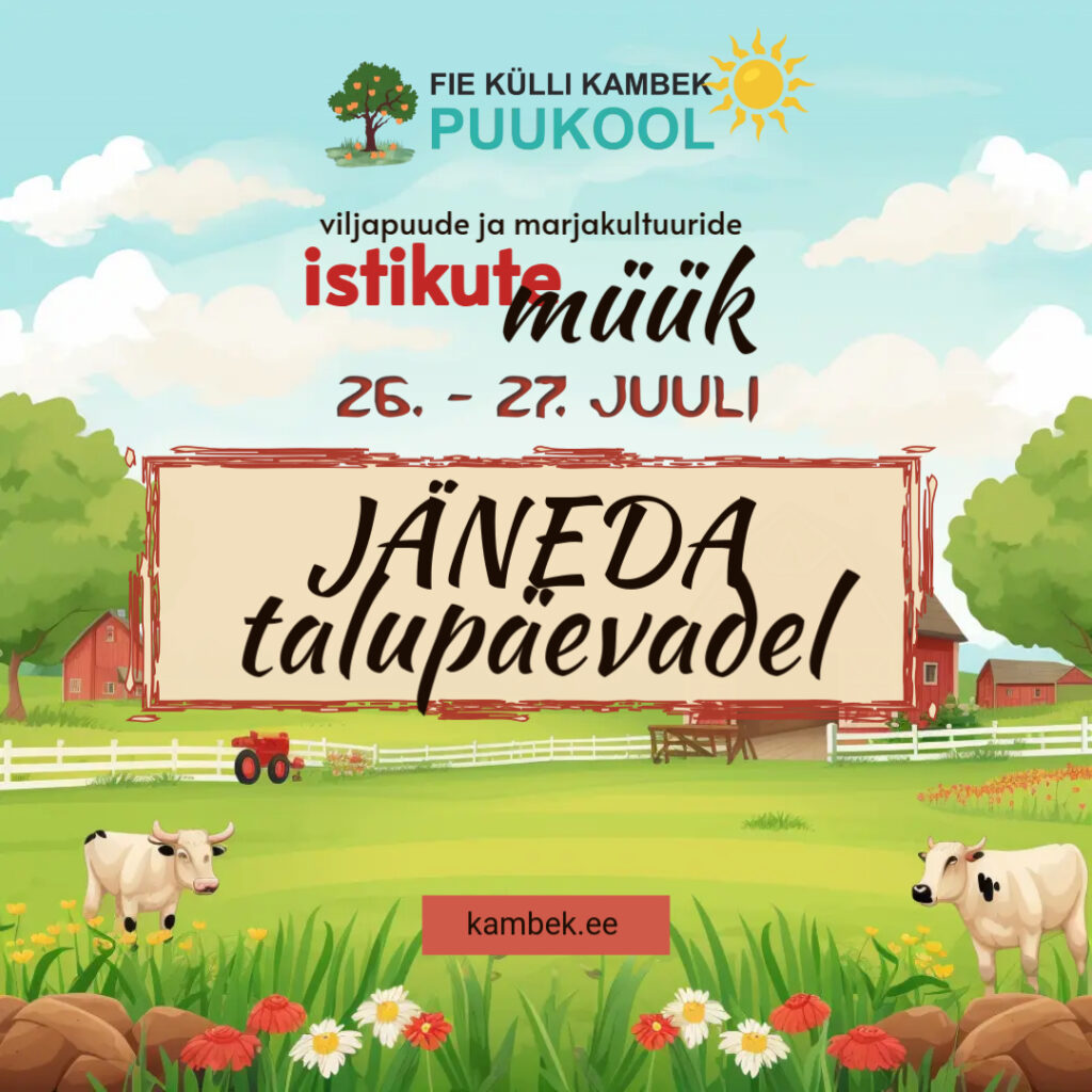 26-27.07.2025 Jäneda talupäevad