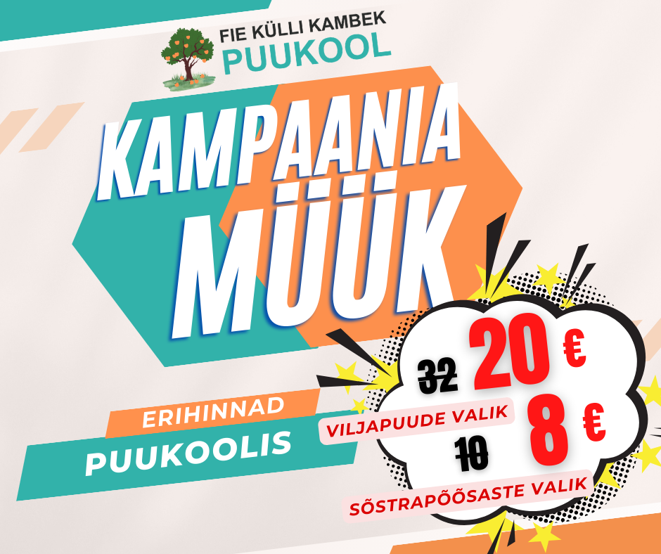 Puukoolis KAMPAANIAMÜÜK