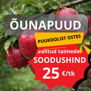õunapuude valik kategooria soodustus