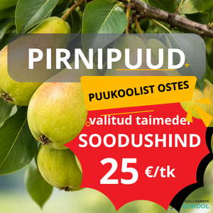 pirnipuude valik kategooria soodustus
